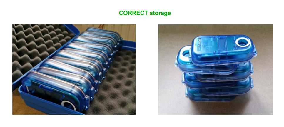 Correct storage